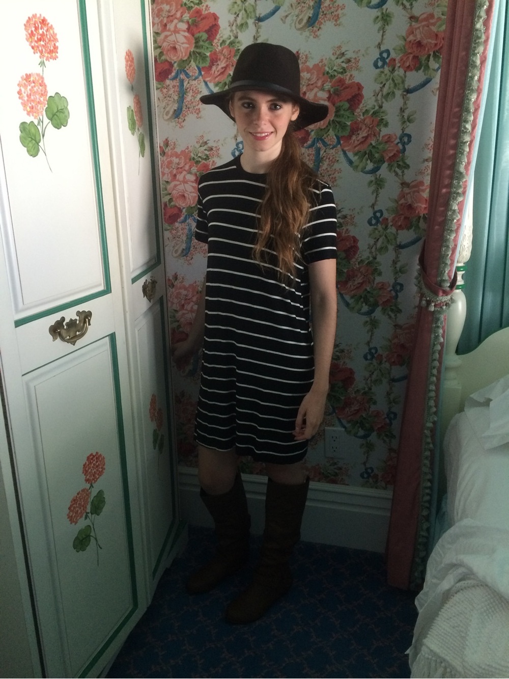 Wet Seal striped t shirt dress - Picture 1 of 8
